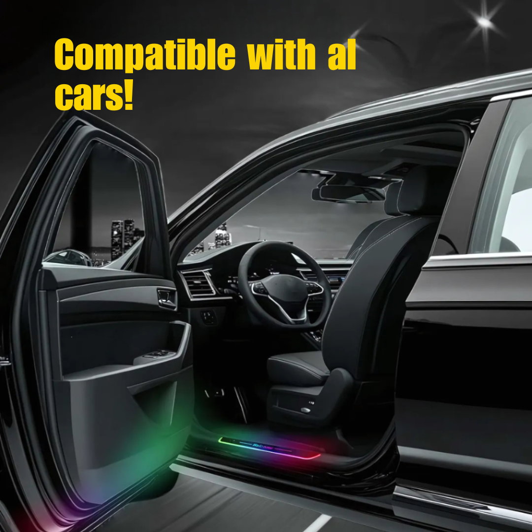 Personalized LED Car Door Sill