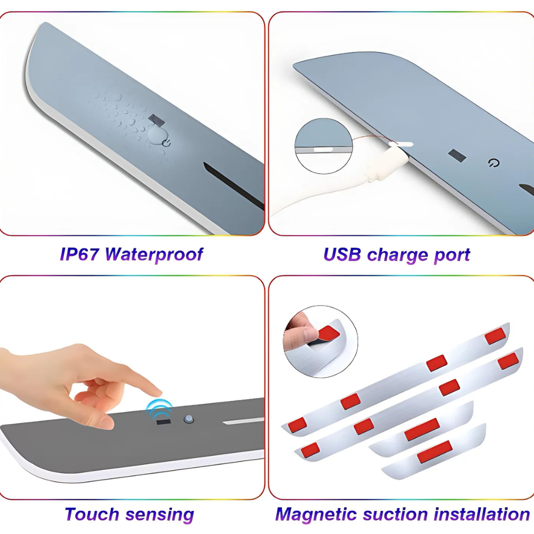 Personalized LED Car Door Sill