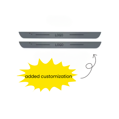 Personalized LED Car Door Sill