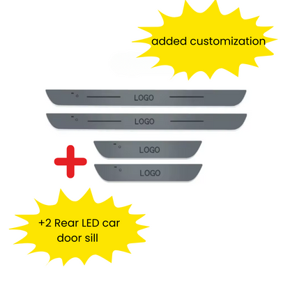 Personalized LED Car Door Sill